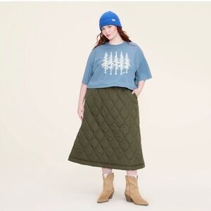 NWT Woolrich x Target Olive Green 1X